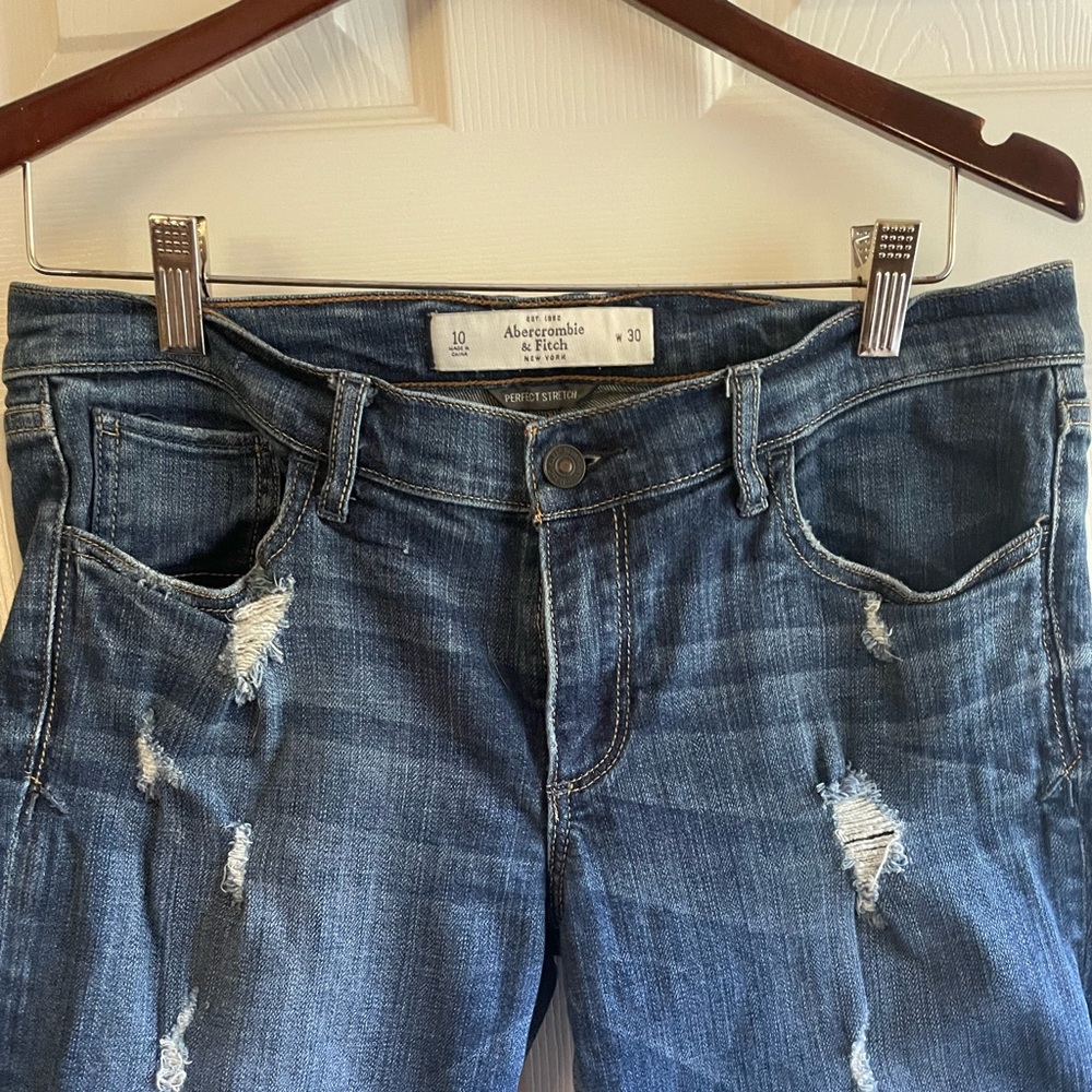 Abercrombie & Fitch Women's Distressed Shorts
